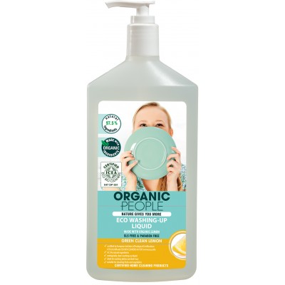 Organic People 有機檸檬洗潔精 500ml 
