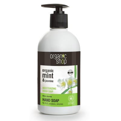 Organic Shop Moisturizing Hand Soap_Minty Jasmine 500ml