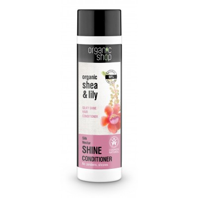 Organic Shop Silky Shine Hair Conditioner_Silk Nectar 280ml