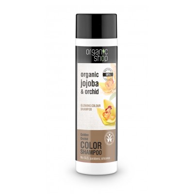 Organic Shop Natural Glowing Color Eco-Shampoo_Golden Orchid 280ml