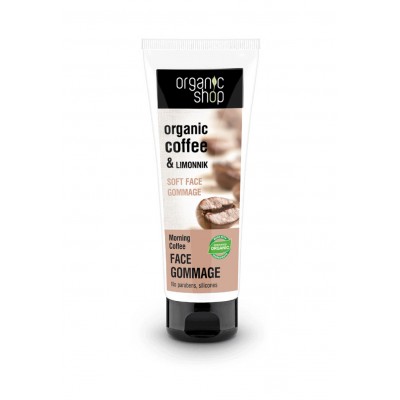 Organic Shop Soft Face Gommage_Morning Coffee 75ml