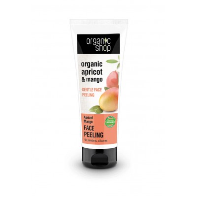 Organic Shop Gentle Face Peeling_Apricot Mango 75ml 