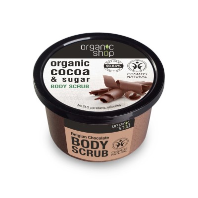 Organic Shop Body Scrub_Belgian Chocolate 250ml
