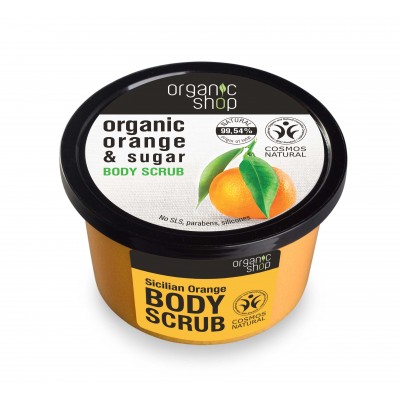 Organic Shop Body Scrub_Sicilian Orange 250ml