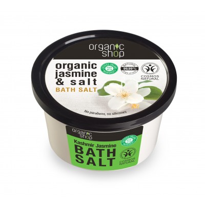 Organic Shop Bath Salt_Kashmir Jasmine 250ml